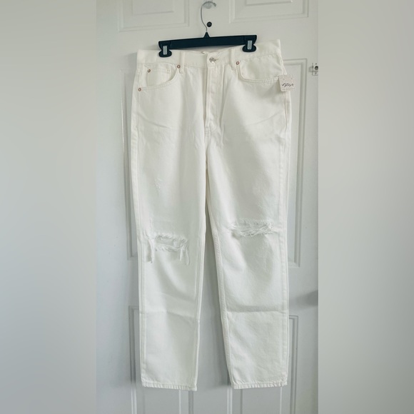 The Lasso Jean in White Free People Size 31 - Picture 14 of 15